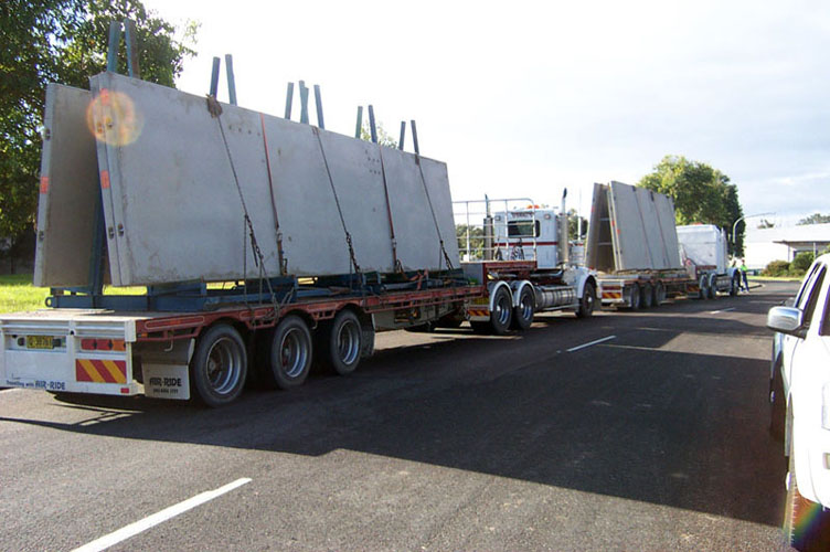 HC truck driver for local work with Concrete Panels Required